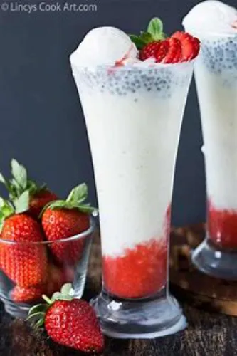 Strawberry Falooda